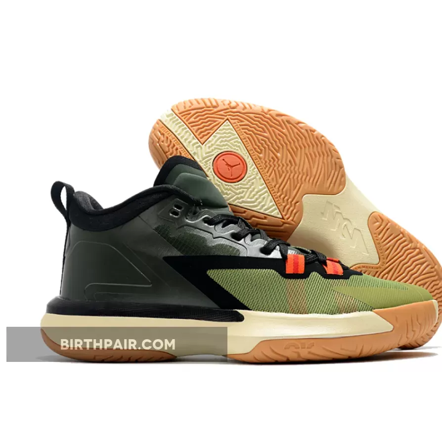Jordan Zion 1 "Bayou Boys" Carbon Green/Asparagus-Beach-Black