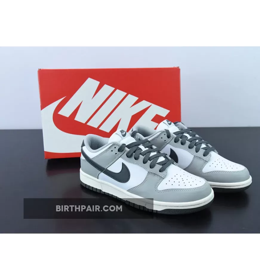 Nike Dunk Low Grey And Black Nike Dunk Low White/Light Smoke Grey-Black