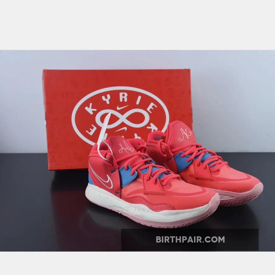Kyrie 8 Siren Red Nike Kyrie Infinity Siren Red/Dutch Blue/White