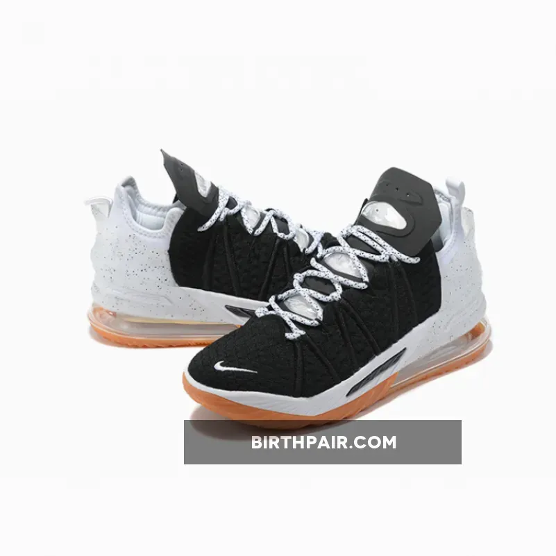 Nike LeBron 18 'Black Gum' / Lebron 18 Black White Gum CQ9283-007