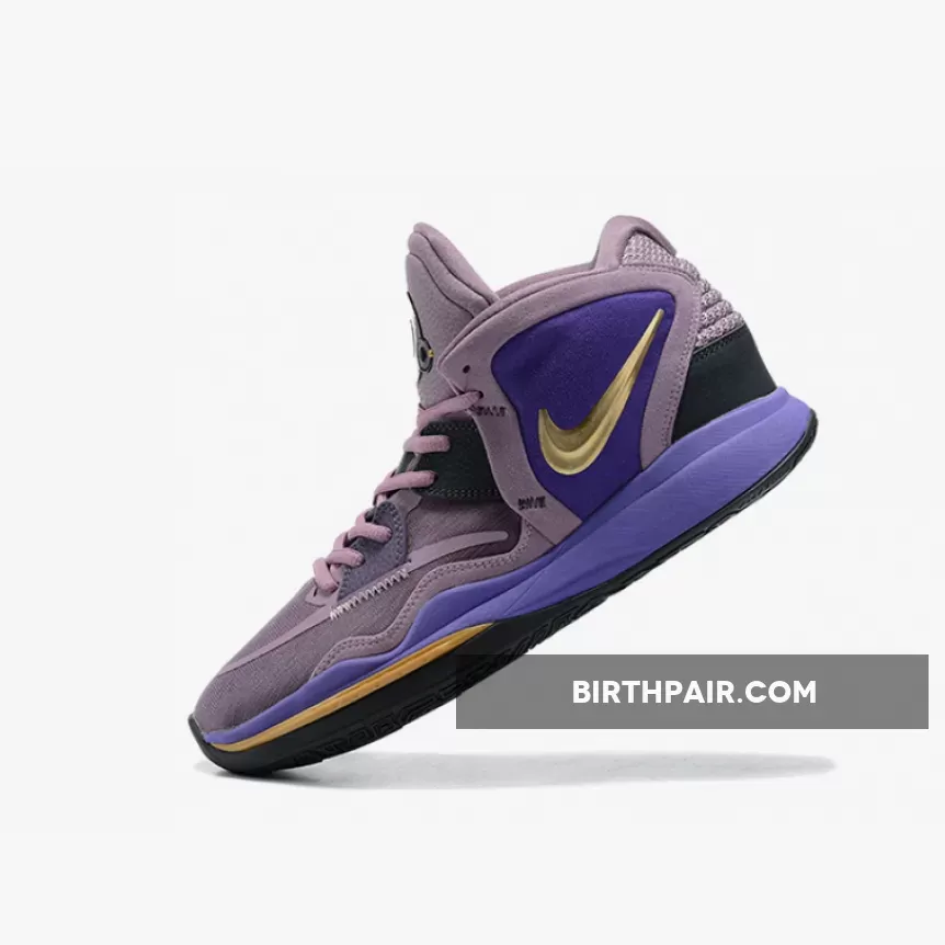 Nike Kyrie 8 Purple Gold Black Purple Kyrie Shoes