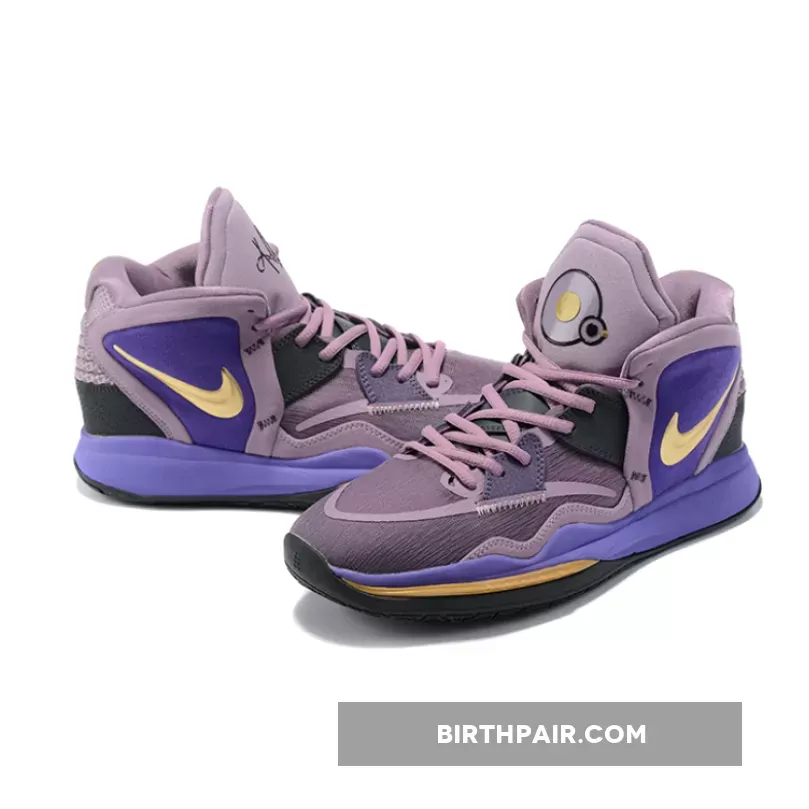 Nike Kyrie 8 Purple Gold Black Purple Kyrie Shoes