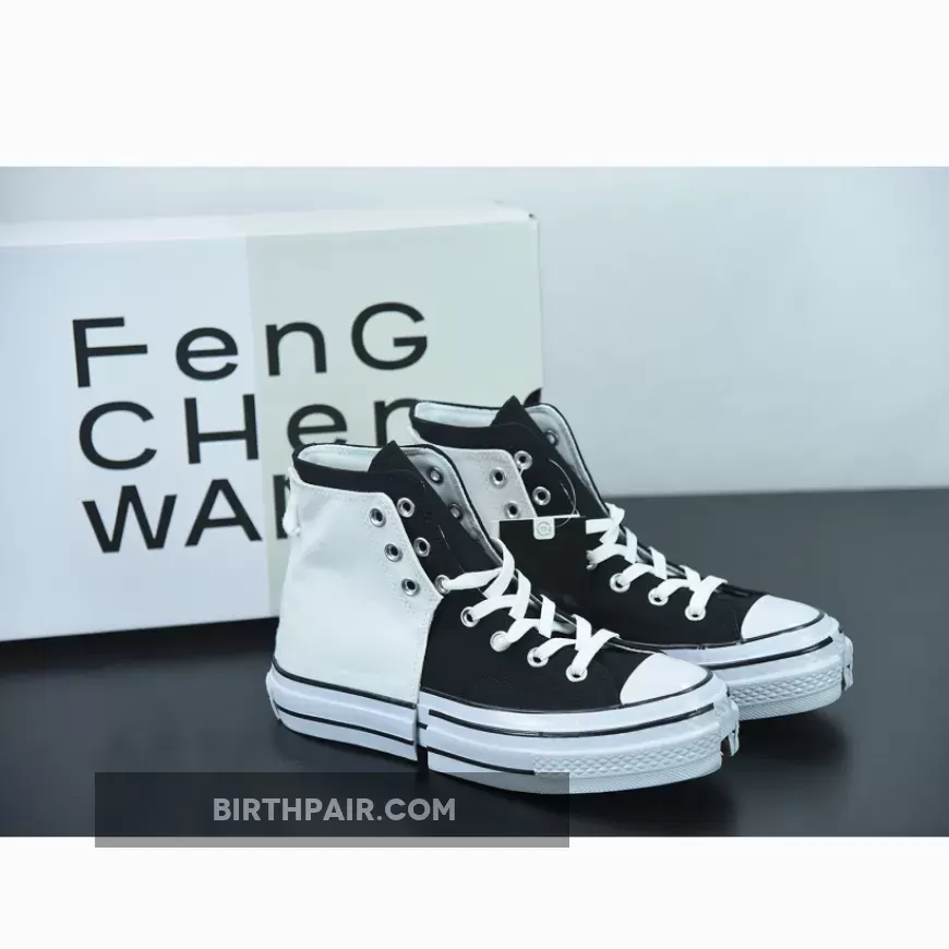 Feng Chen Wang x Converse Chuck 70 High 2-in-1 Ivory Black 169839C / Fengchengwang X Converse