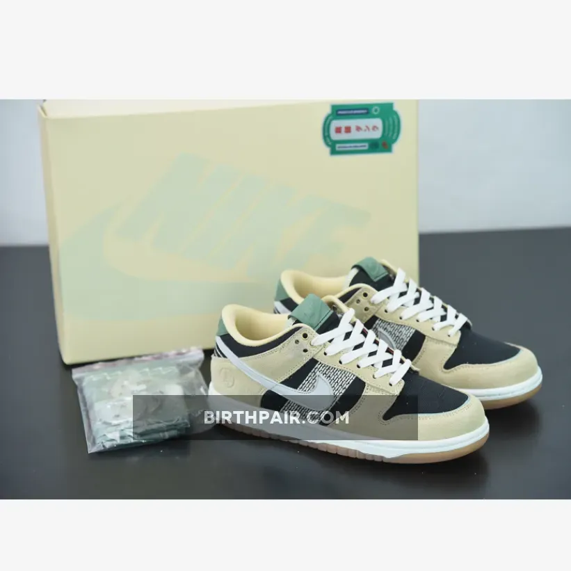 Nike Dunk Low 'Rooted in Peace' Pale Vanilla/Sail-Black-Silver Pine - dunk low rooted in peace