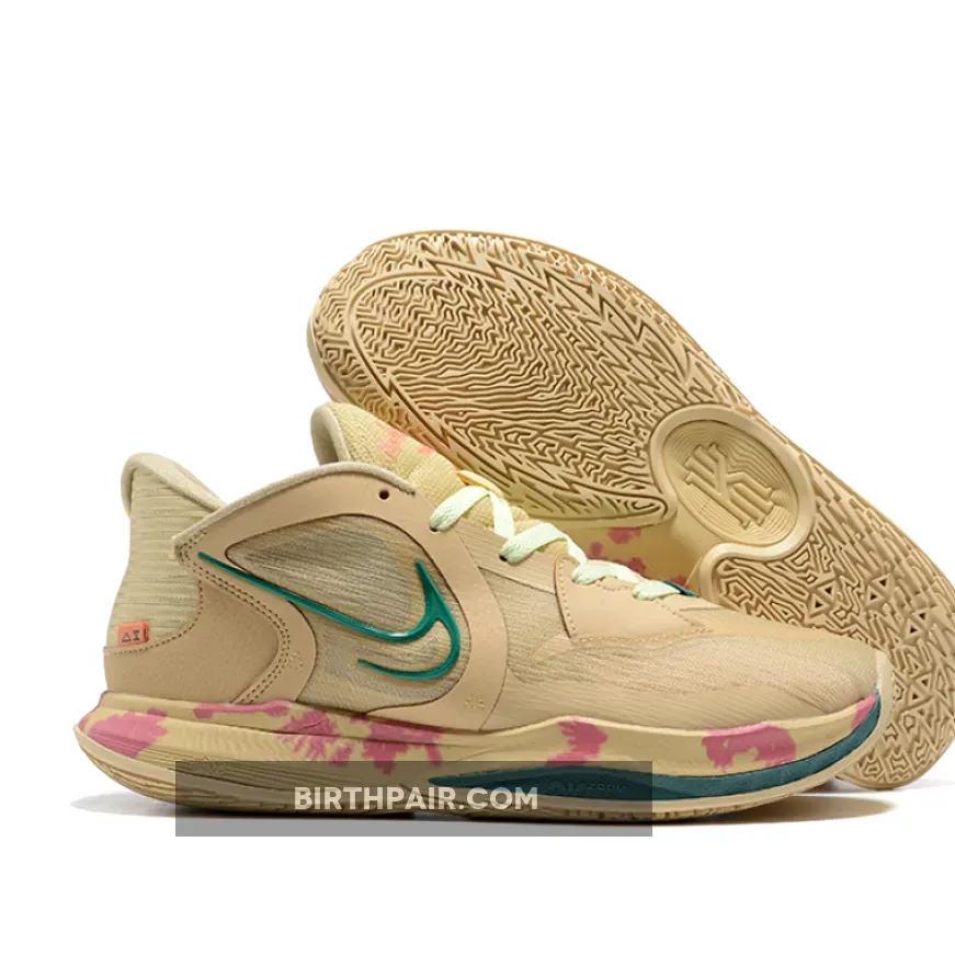 Nike Kyrie Low 5 'N7' Grain/Fossil Rose/Dusty Sage/Bicoastal DQ7603-200 - Kyrie 5 Low N7