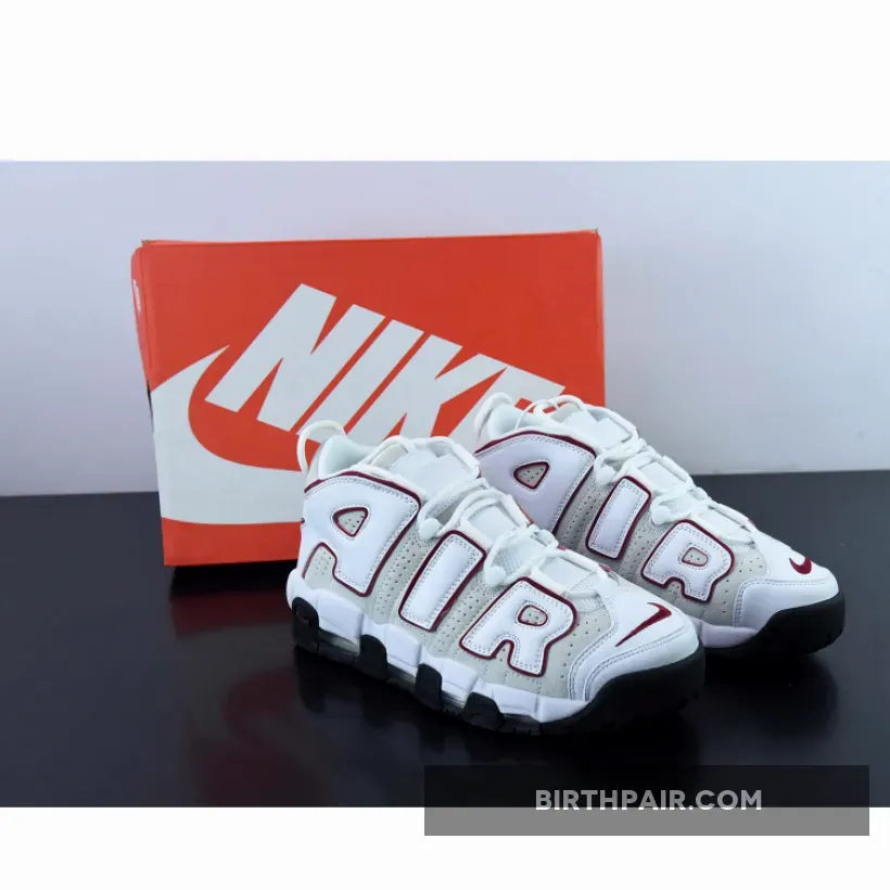 Nike Air More Uptempo Bulls White Red - Red White Uptempo FB1380-100