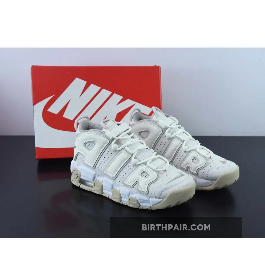 Nike Uptempo Sand / Nike Air More Uptempo Sail Tan