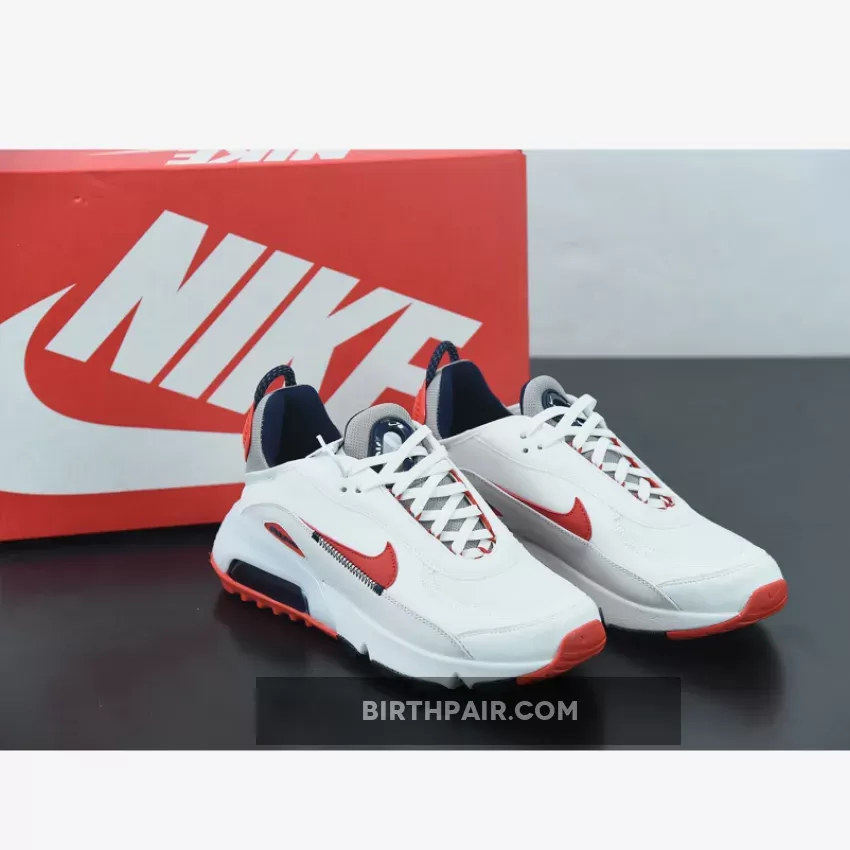 Nike Air Max 2090 White Red Restock DH7708-100