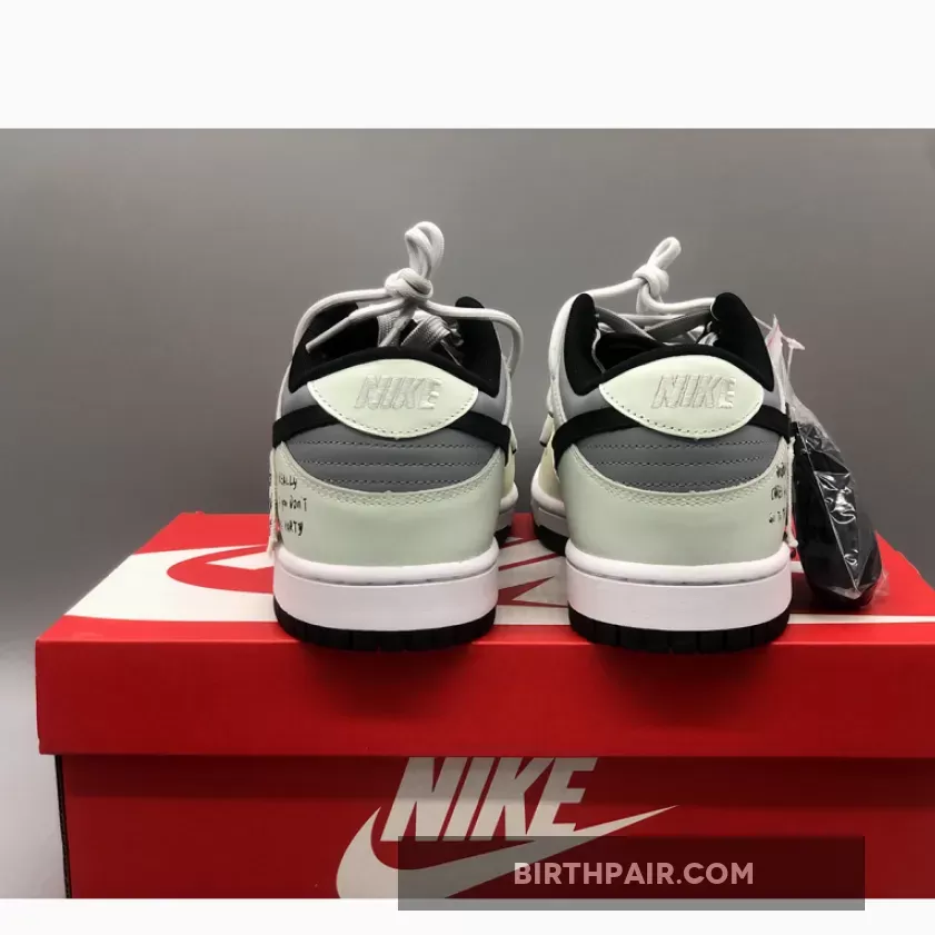 Nike Dunk Low White Green Grey / Low Nike Dunks Green 1675862096