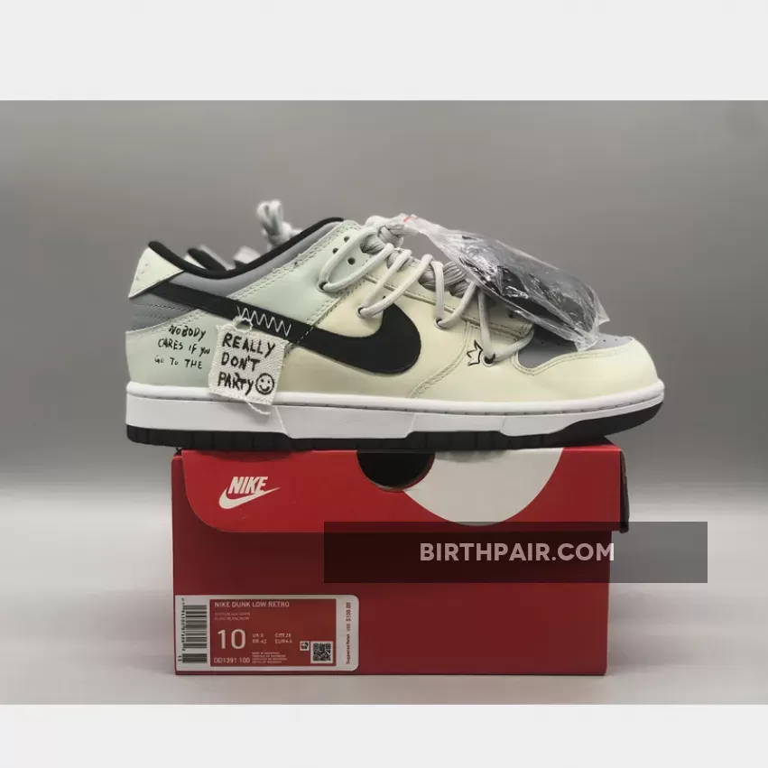 Nike Dunk Low White Green Grey / Low Nike Dunks Green 1675862096