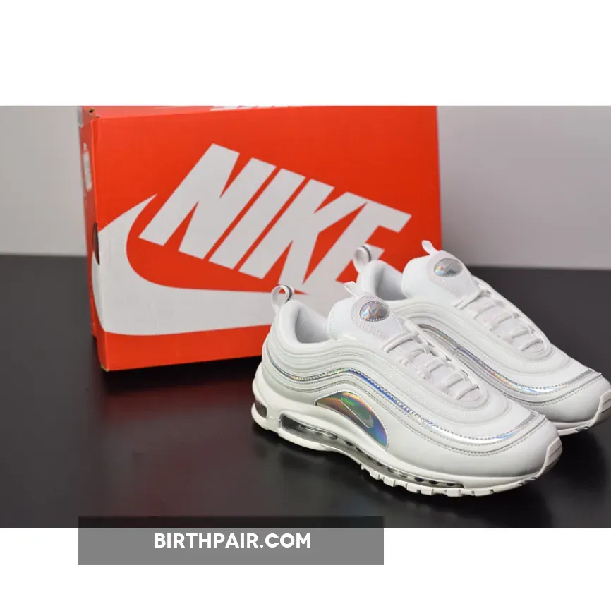 Air Max 97 White Metallic Silver / Nike Air Max 97 Summit White/Metallic Silver