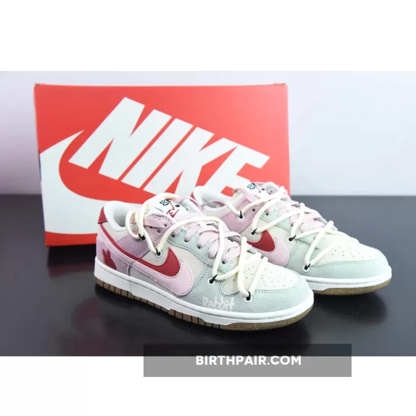 Dunk Low 85 Double Swoosh Custom Nike Dunk Low '85 Double Swoosh' Rabbit