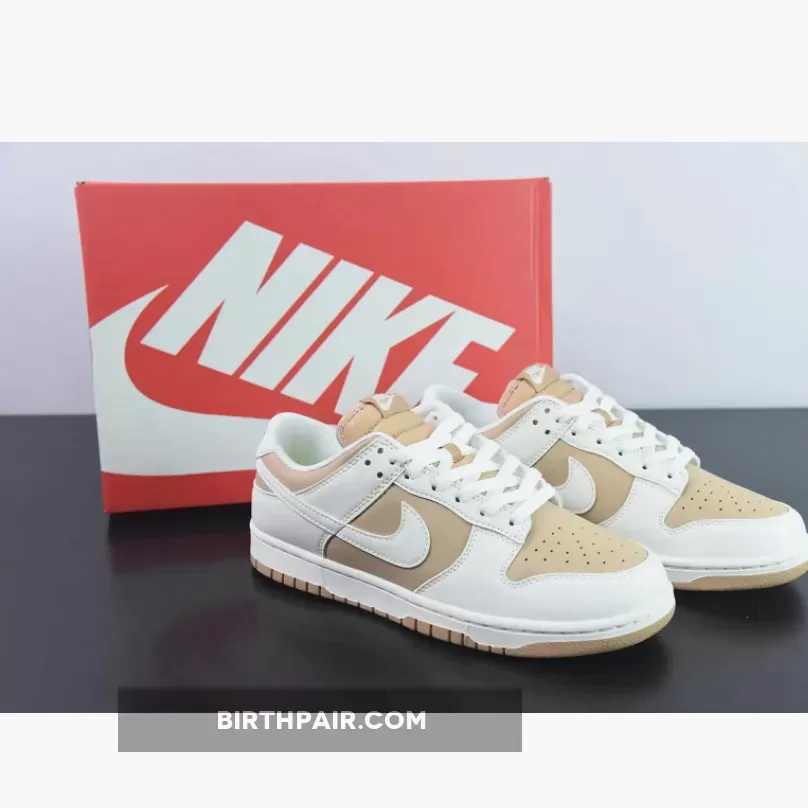 Nike Light Brown Dunks / Nike Dunk Low Next Nature Sail Brown