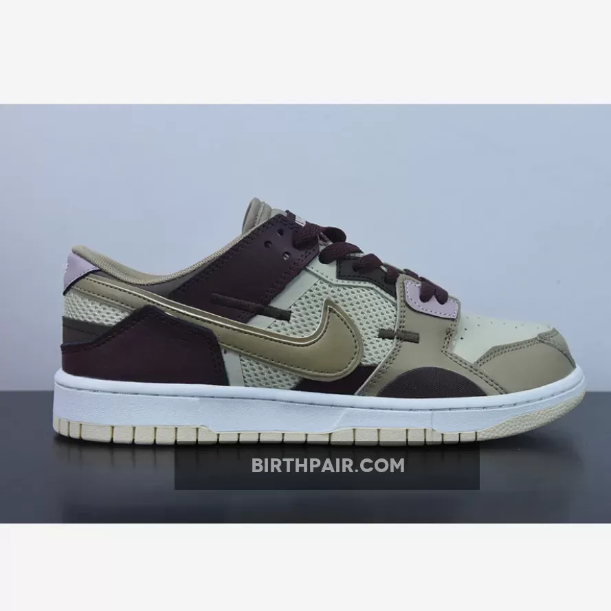 Nike Dunk Low Scrap Latte Tan/Brown / Tan And Brown Nike