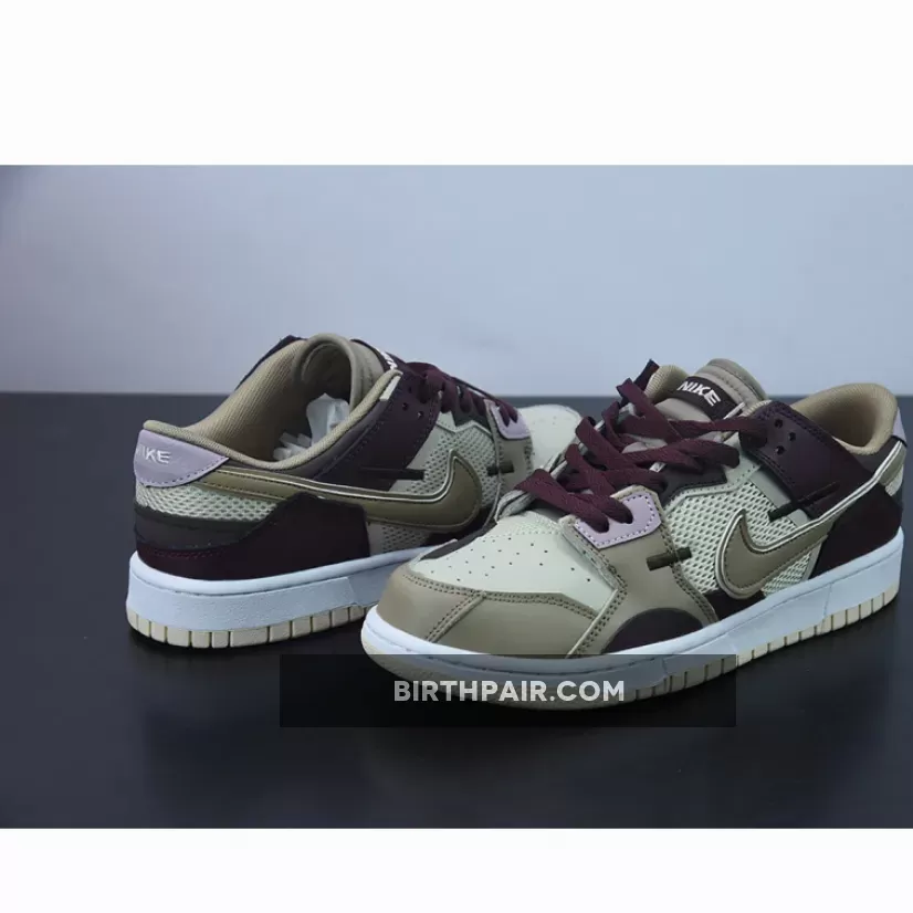 Nike Dunk Low Scrap Latte Tan/Brown / Tan And Brown Nike
