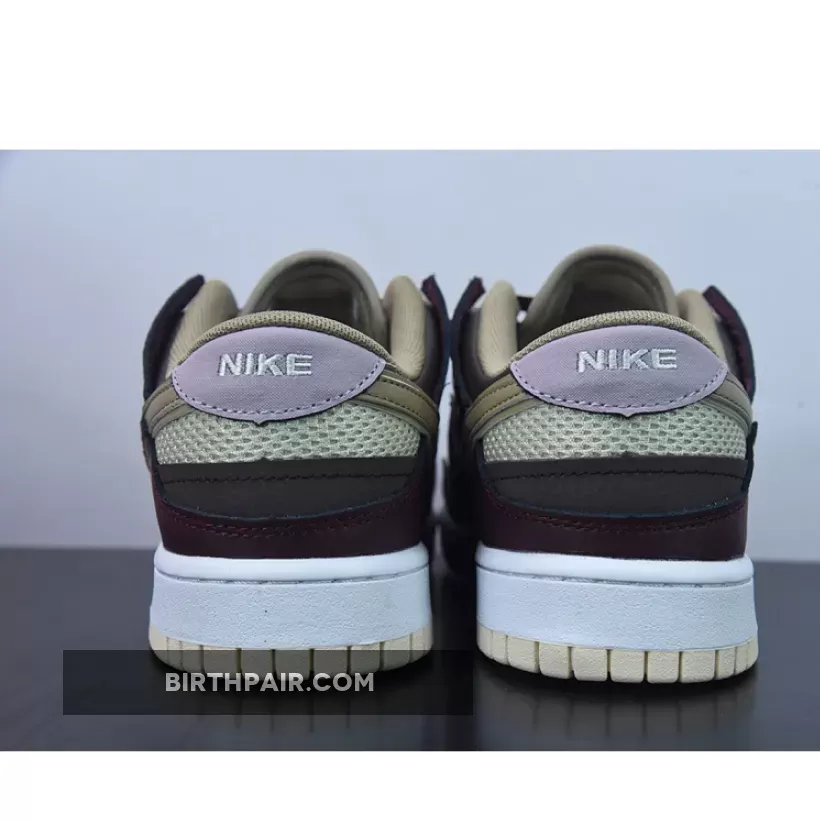 Nike Dunk Low Scrap Latte Tan/Brown / Tan And Brown Nike