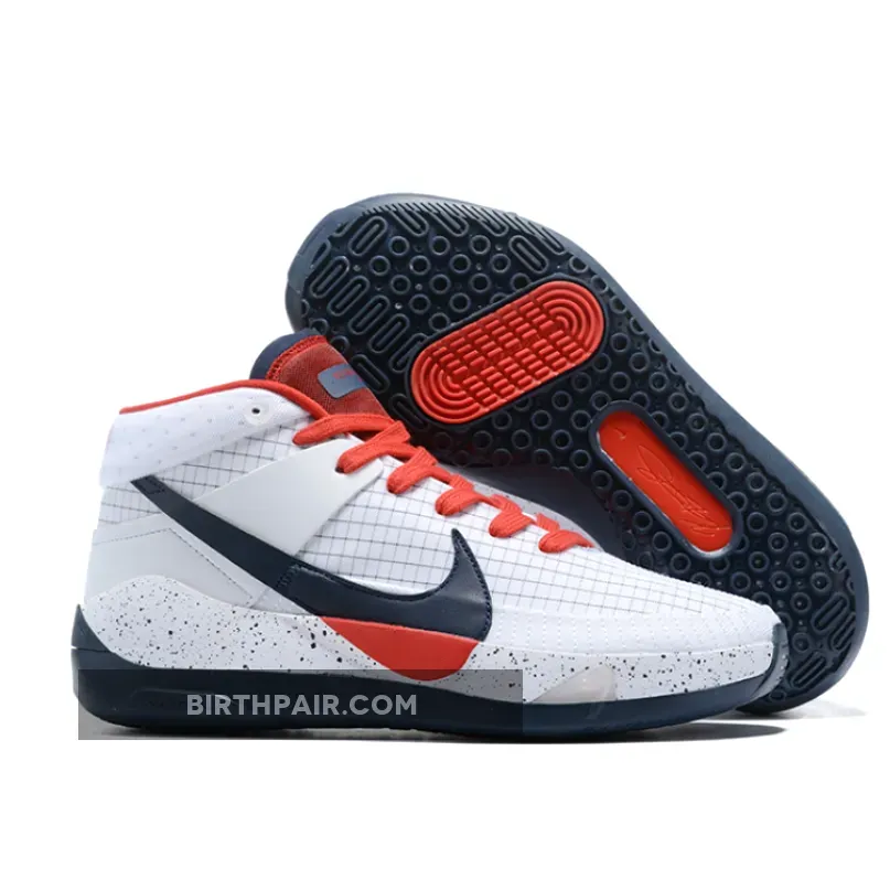 Nike KD 13 'USA' White Red Navy CI9949-101 kd 13 white