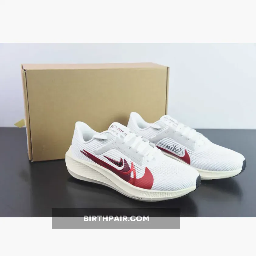 Nike Pegasus 40 Premium White/Red/Multi-Color Nike Pegasus Trail