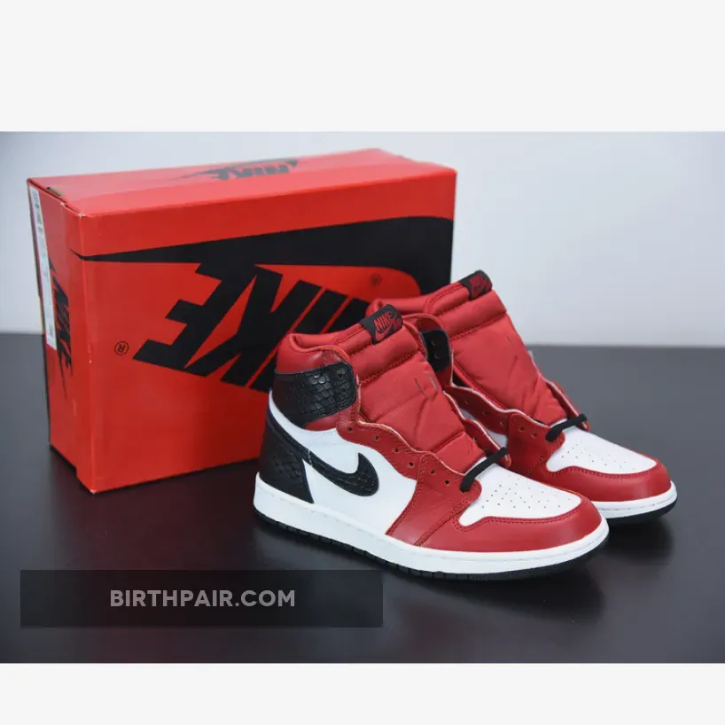 Jordan 1 Snake Skin - Wmns Air Jordan 1 Retro High OG 'Satin Red' CD0461-601