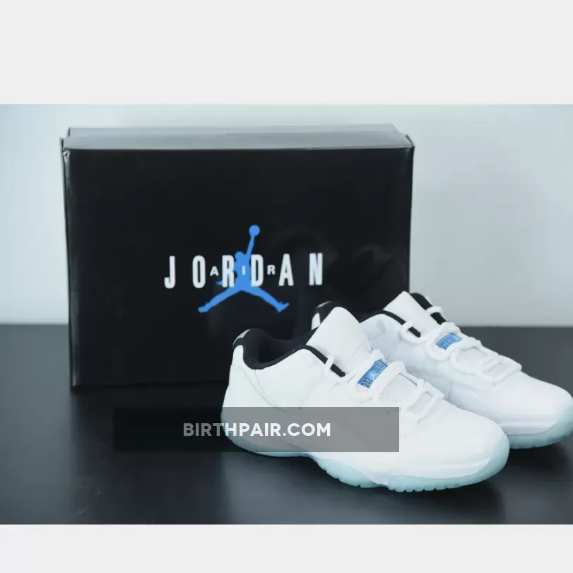 Air Jordan 11 Low 'Legend Blue' AV2187-117 - Jordan Retro 11 Legend Blue Low