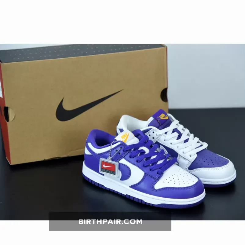 Nike Dunk Low 'Flip The Old School' Purple White Old Dunks