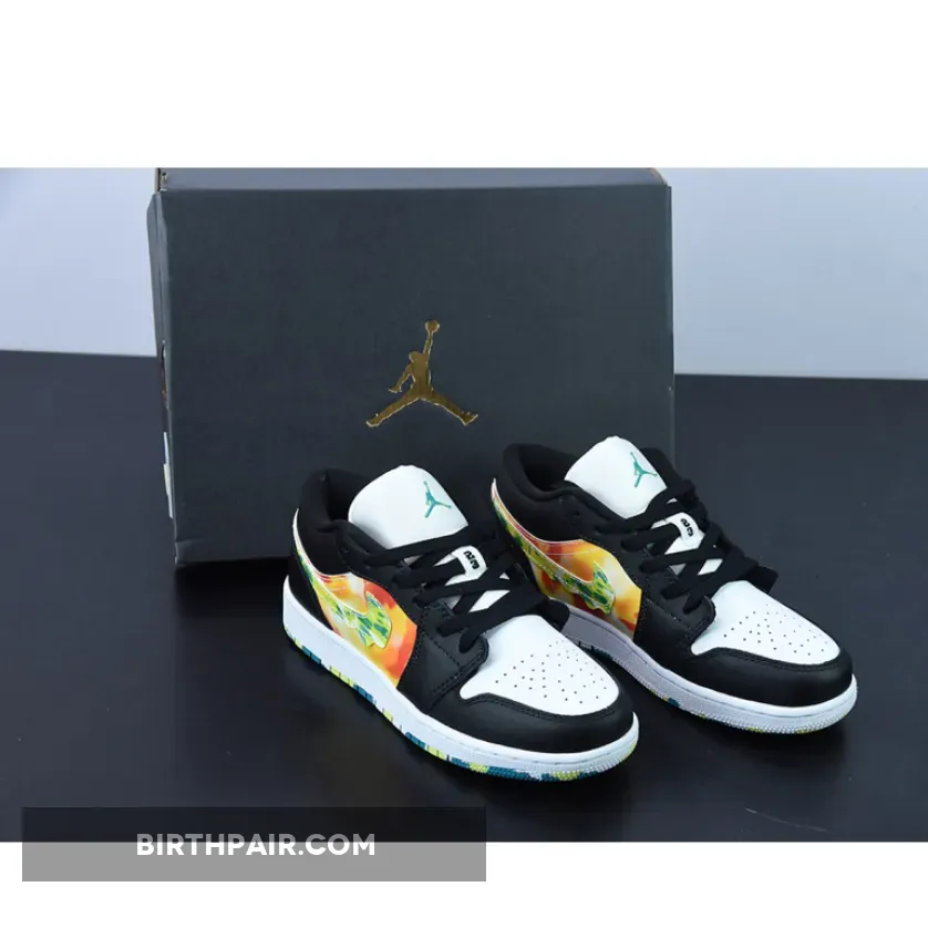 Air Jordan 1 Low SE GS Slim Vortex Jordan Low Tie Dye