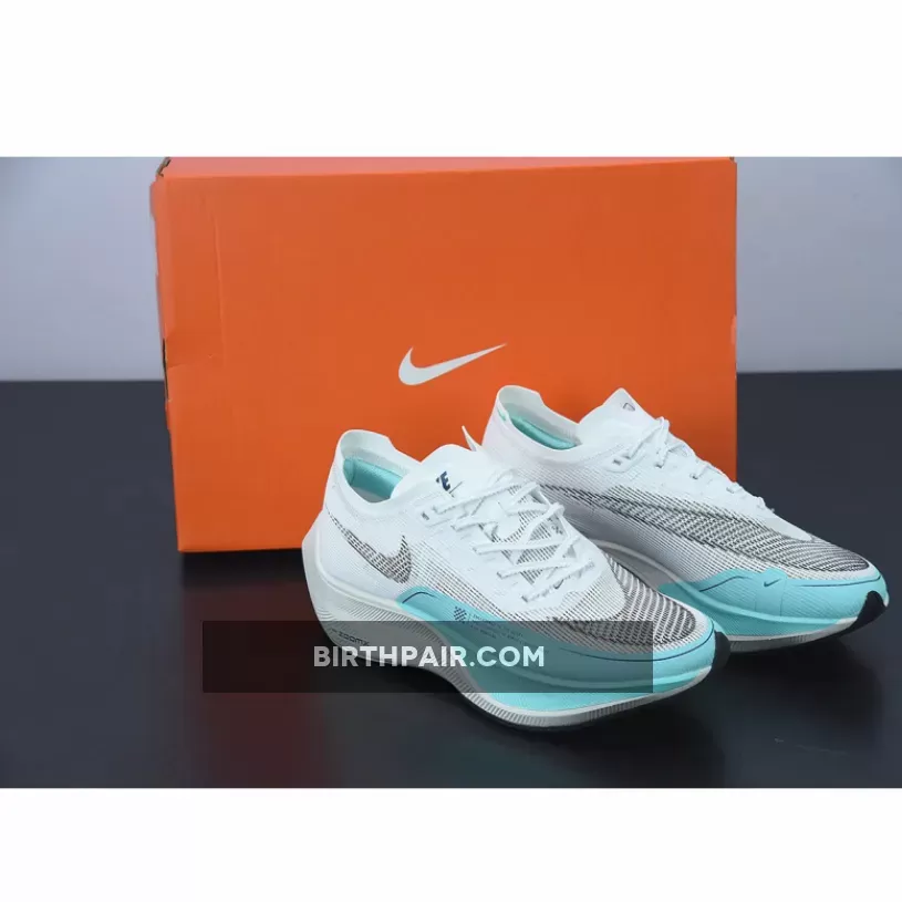 Nike ZoomX Vaporfly Next% 2 White/Black-Aurora Green / Nike Vaporfly Next 2 Womens CU4123-101