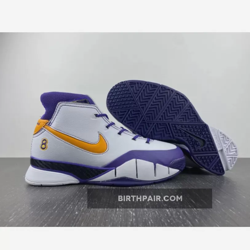Nike Kobe 1 Protro ‘Close Out’ White/Del Sol-Varsity Purple AQ2728-101