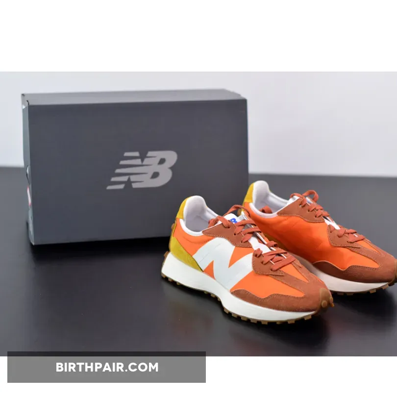 New Balance 327 Orange White MS327CLA Online Sale