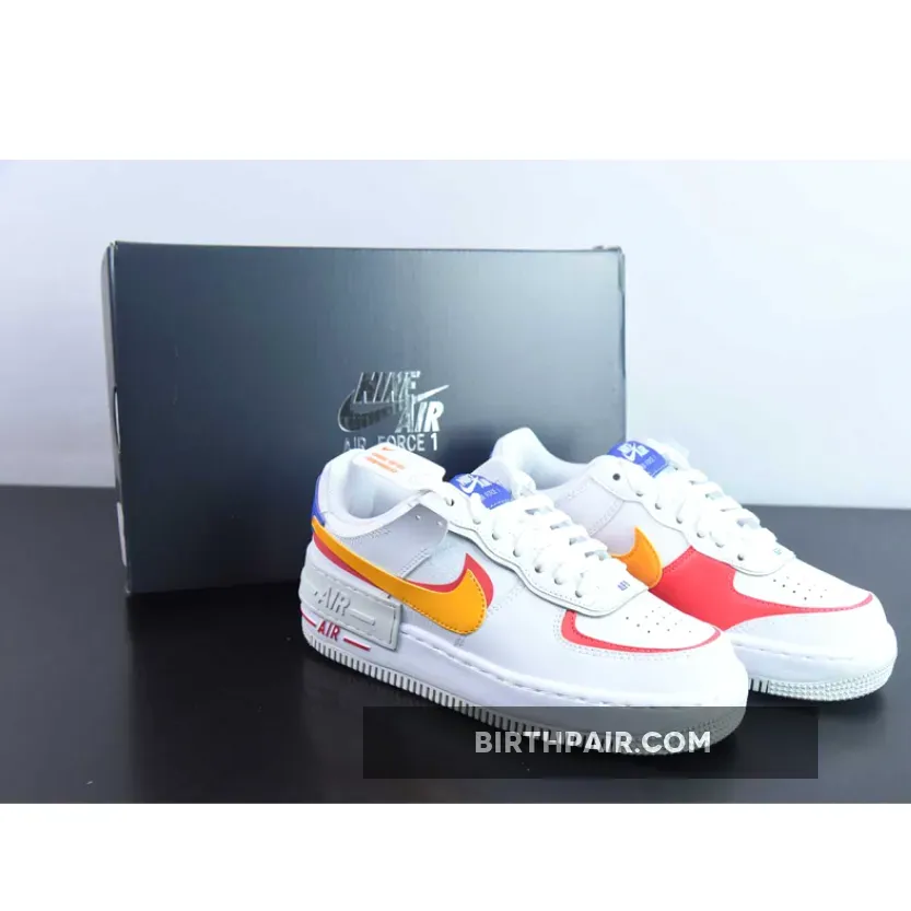 Nike Air Force 1 Shadow Gundam White Siren Red Sundial New Arrival Gundam Air Force 1
