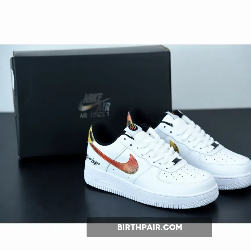 What's The Drew League / Nike Air Force 1 Low 'Drew League' White/Black-Multi-Color DM7578-100