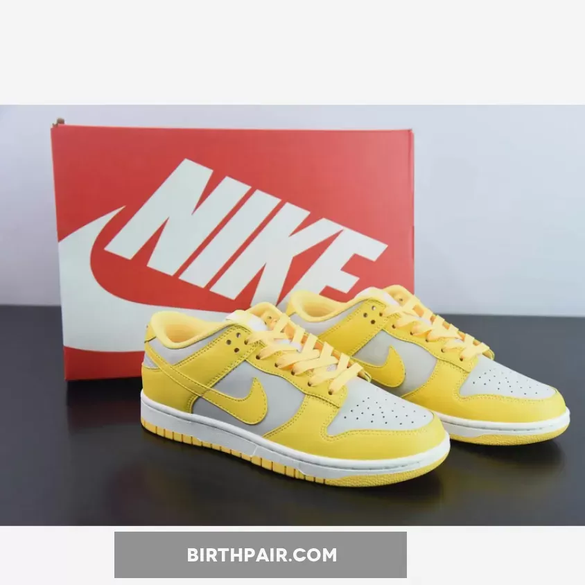 Dunk Citron Pulse / Nike Dunk Low Light Bone/Sail/Citron Pulse