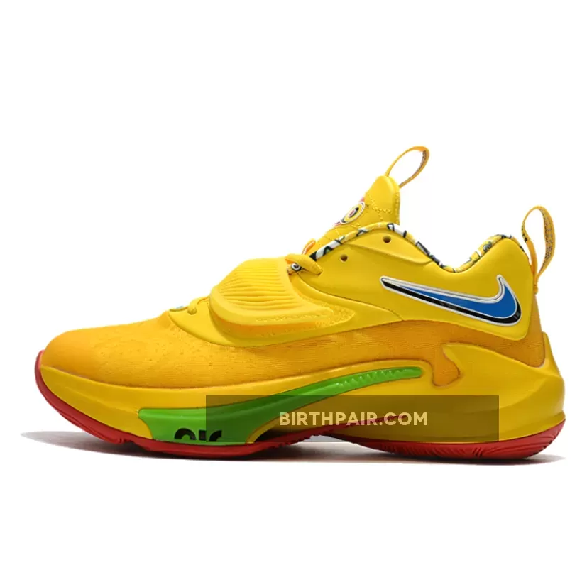 Zoom Freak 3 Uno Yellow / UNO X Nike Zoom Freak 3 Yellow/Blue-Green