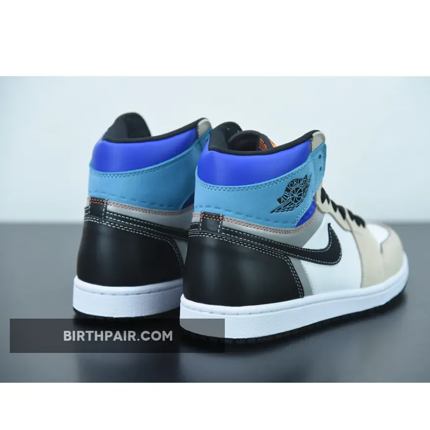 Air Jordan 1 High OG Pro White/Multi-Color-Total Orange / Air Jordan 1 High Og Prototype