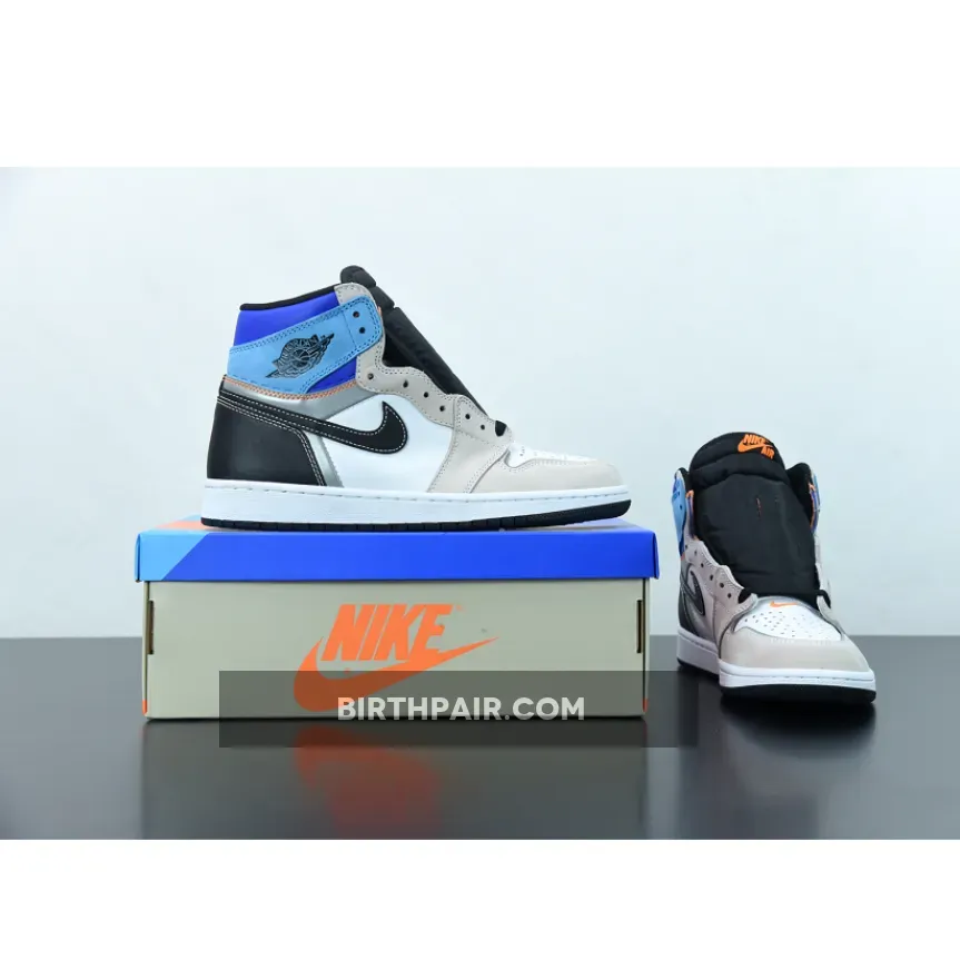 Air Jordan 1 High OG Pro White/Multi-Color-Total Orange / Air Jordan 1 High Og Prototype
