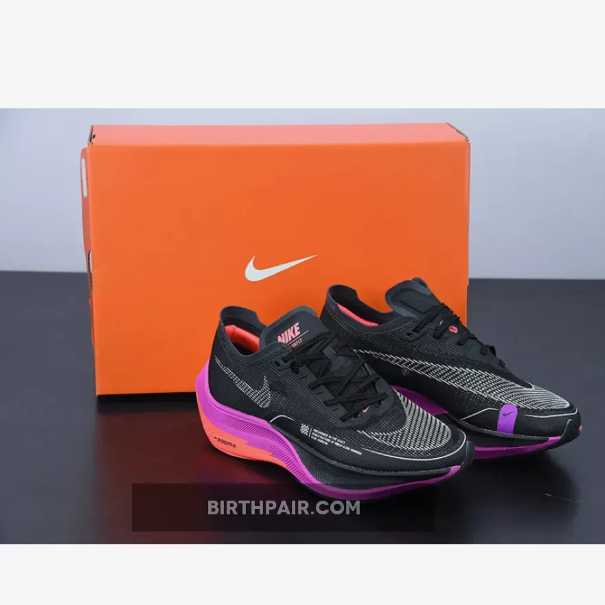 Women Nike ZoomX VaporFly NEXT% 2 Black Purple CU4111-002 #vaporfly next 2 sale
