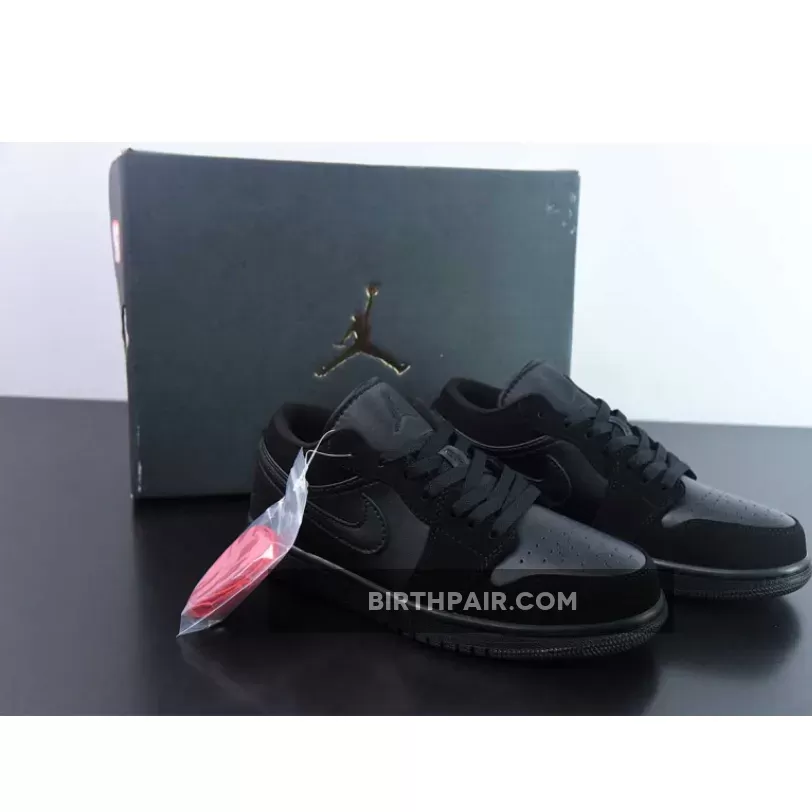 Triple Black Jordan 1 Low Air Jordan 1 Low Retro Triple Black Restock