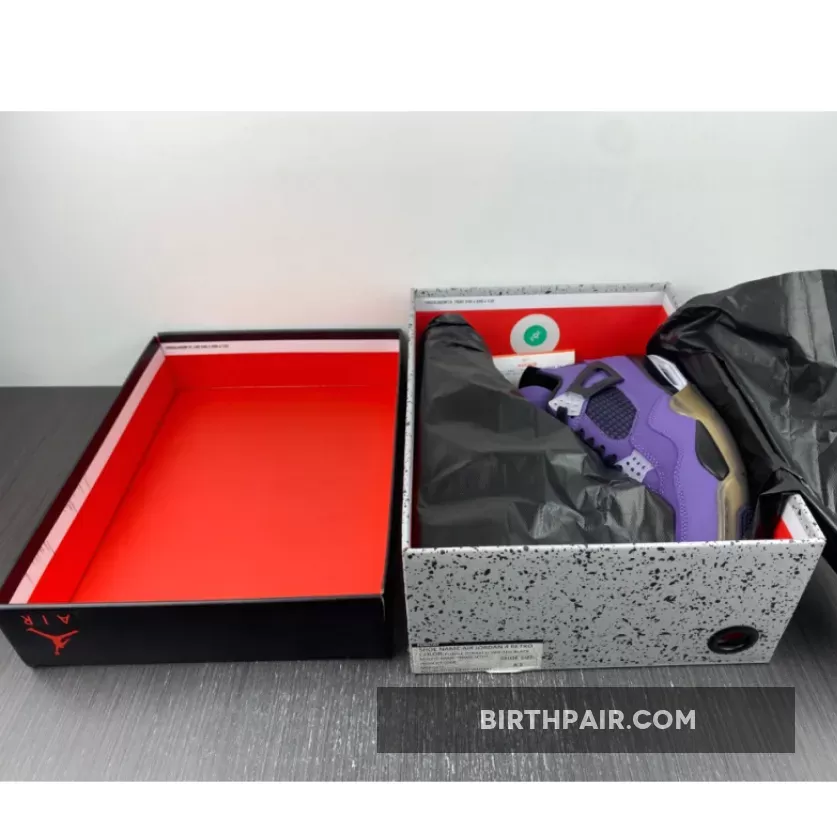 Travis Scott X Air Jordan 4 Purple Dynasty New Releases