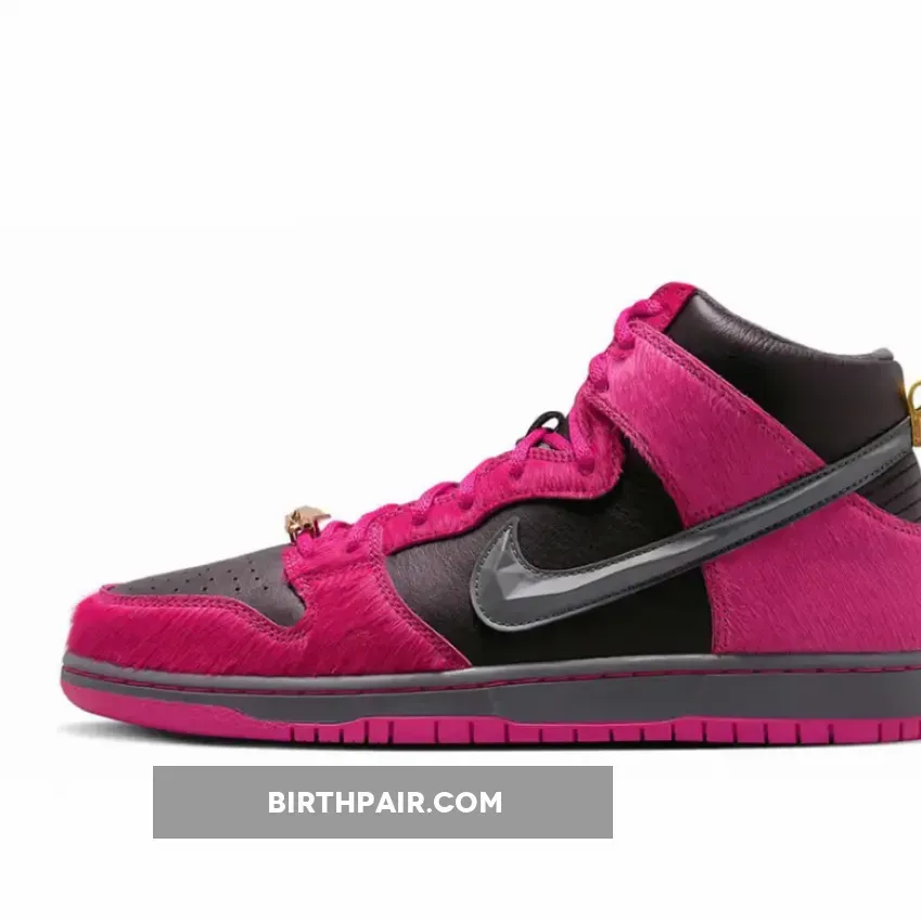 4/20 Dunks / Run The Jewels x Nike SB Dunk High Pink Black