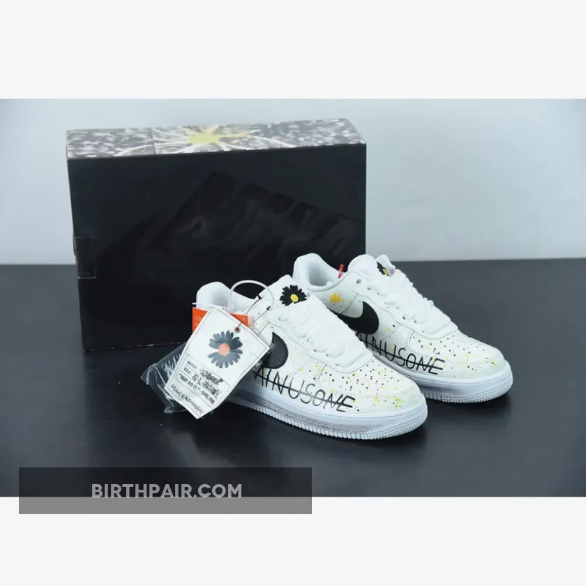 PEACEMINUSONE X Nike Air Force 1 Paranoise White Black 1675865958 Restock