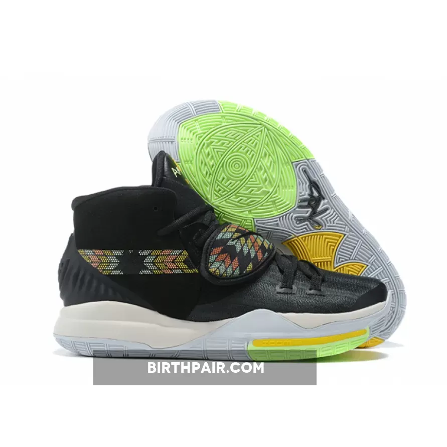 Nike Kyrie 6 "N7" Black/Pure Platinum-Citron Pulse