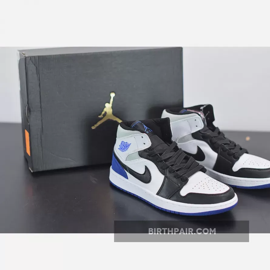 Air Jordan 1 Mid SE Game Royal / Jordan 1 Mid Union Royal