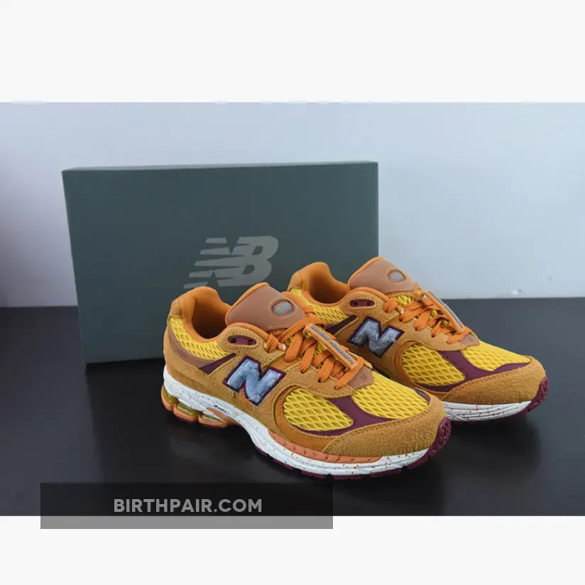 Salehe Bembury X New Balance 2002R Orange Hairy Suede