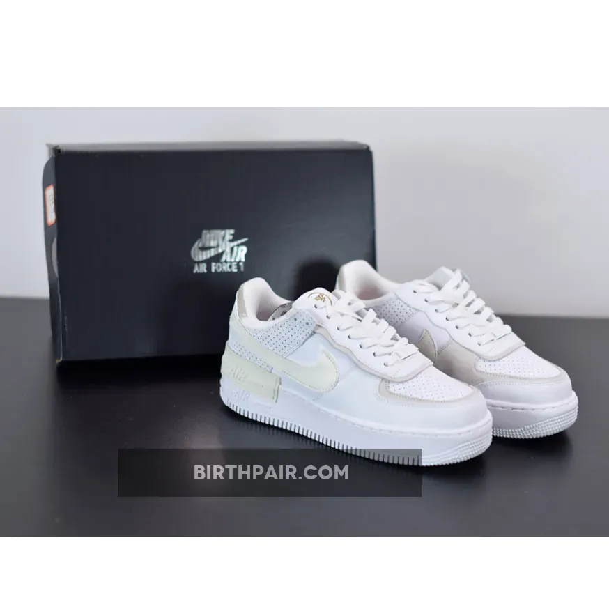 Nike Air Force 1 Shadow White Atomic Pink CZ8107-100 air force 1 shadow atomic pink