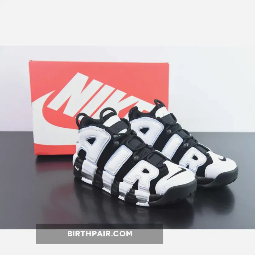 Air More Uptempo Black/Multi-Color/Cobalt Bliss/White - uptempo cobalt bliss