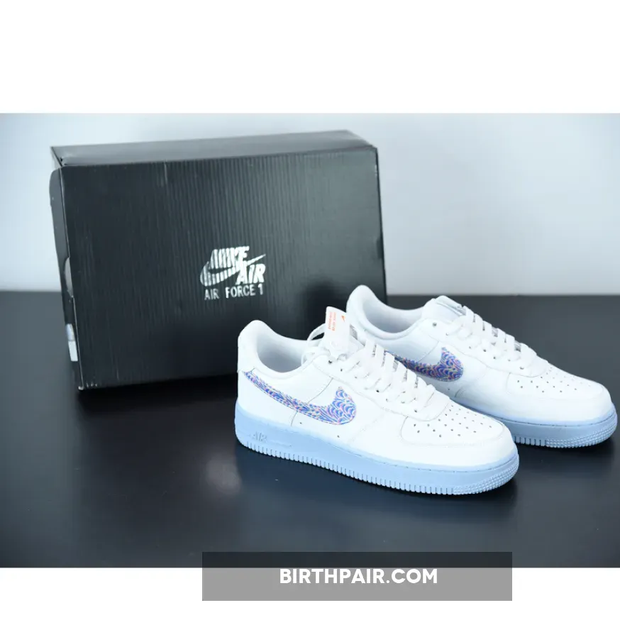 Air Force 1 Laser / Nike Air Force 1 07 LV8 White Hydrogen Blue