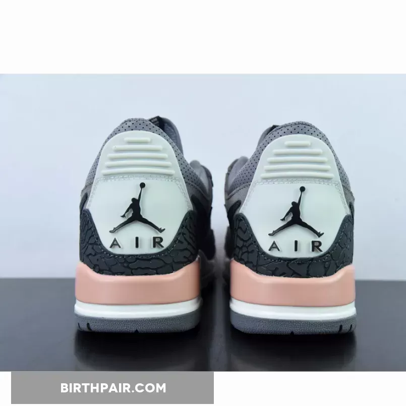 Jordan 8 Gunsmoke / Jordan Legacy 312 Low Gunsmoke Coral Stardust
