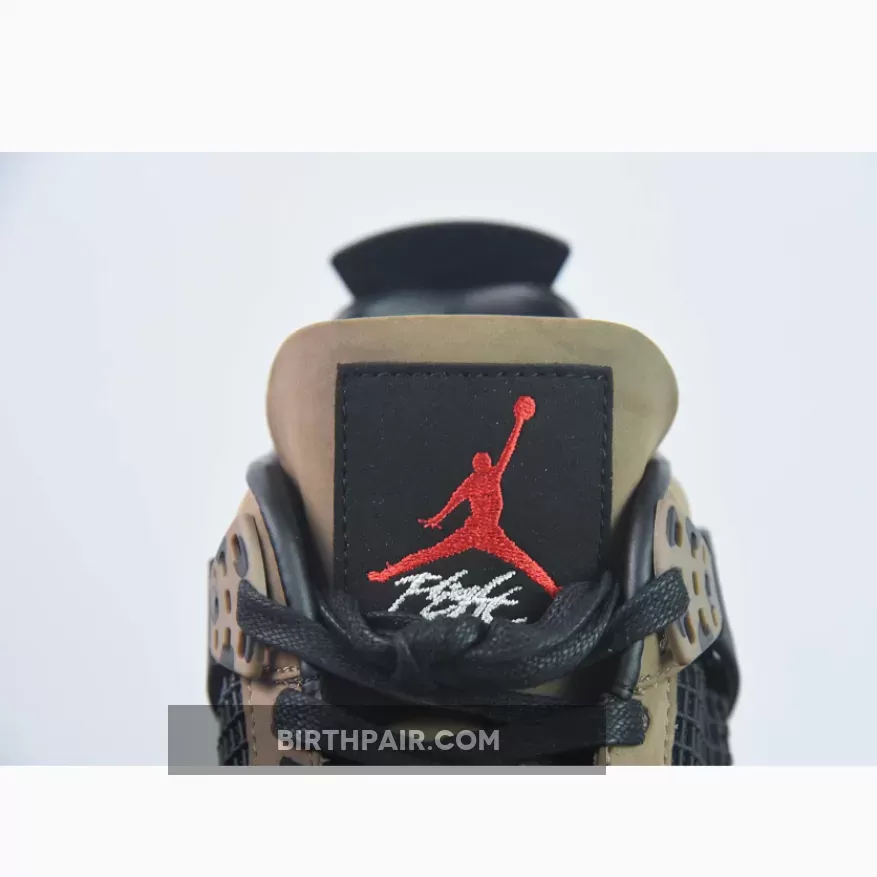 Travis Scott x Air Jordan 4 Olive Grey Black Jordan 4 Travis Scott Olive
