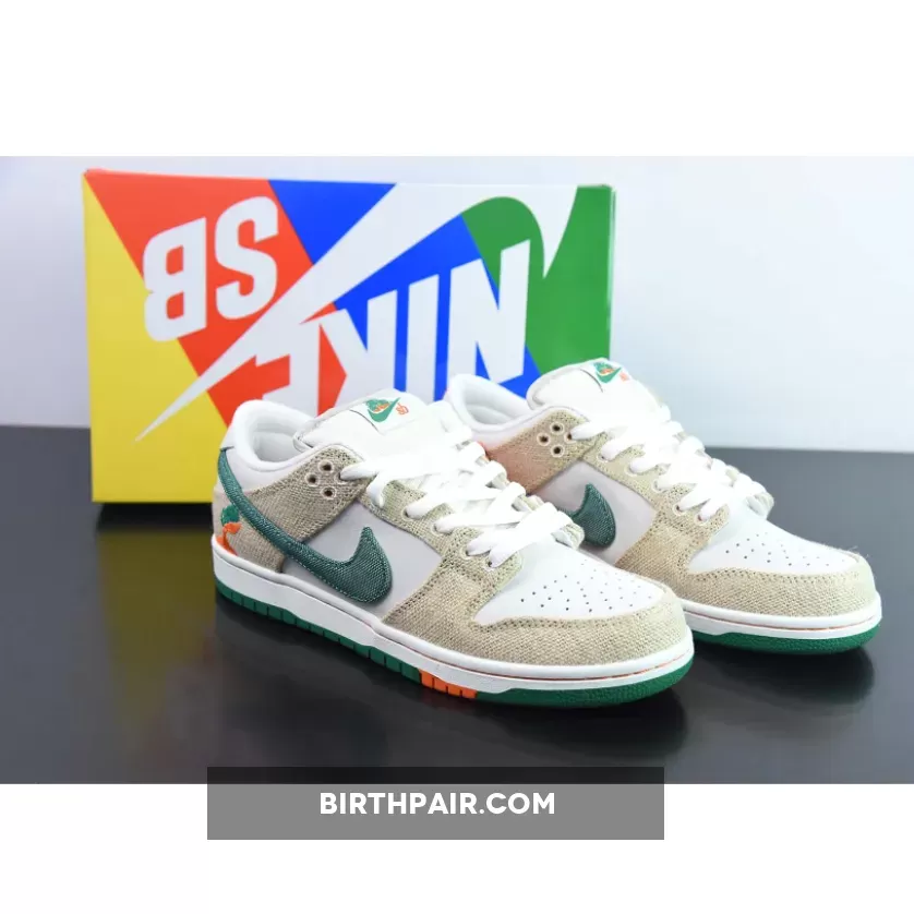 Jarritos Nike Shirt Jarritos x Nike SB Dunk Low Phantom/Safety Orange-Malachite