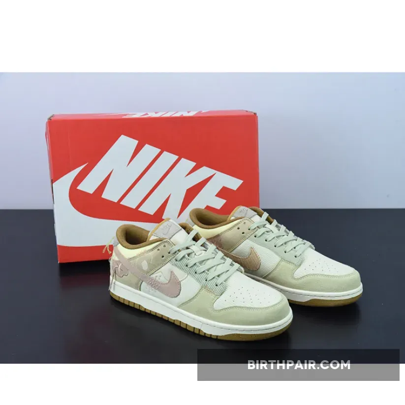 Nike Dunk Low 'On The Bright Side' Sail/Beige-Brown - nike on the bright side